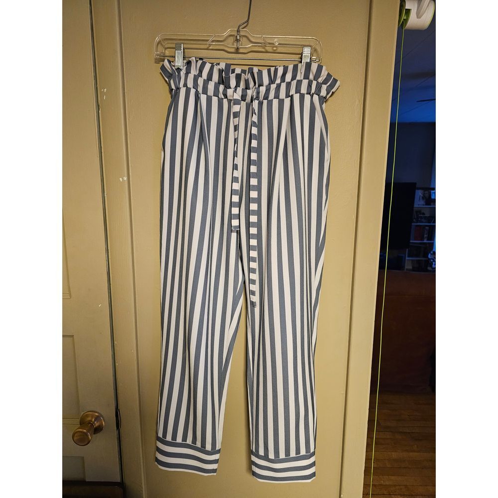 Bollie stripped pants womens Size medium